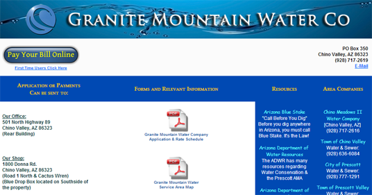 granitemountainwater.com